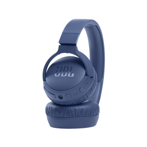 JBL Tune 660NC - Blue - Wireless, on-ear, active noise-cancelling headphones. - Detailshot 4